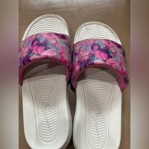 Nike Women's Multicolor Floral Slide Sandals